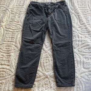 Free People Charcoal Corduroy Pants Sz 29